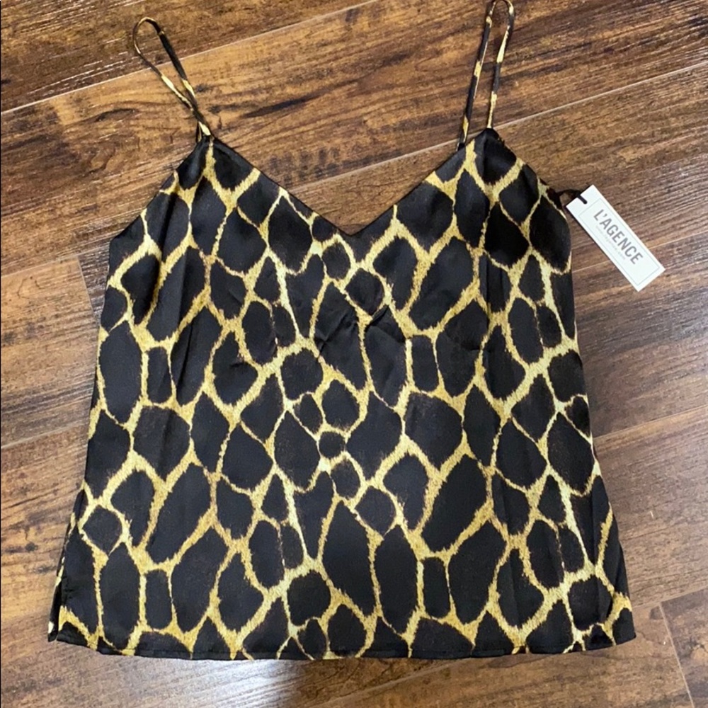 L’Agence silk Jane Cami, size small